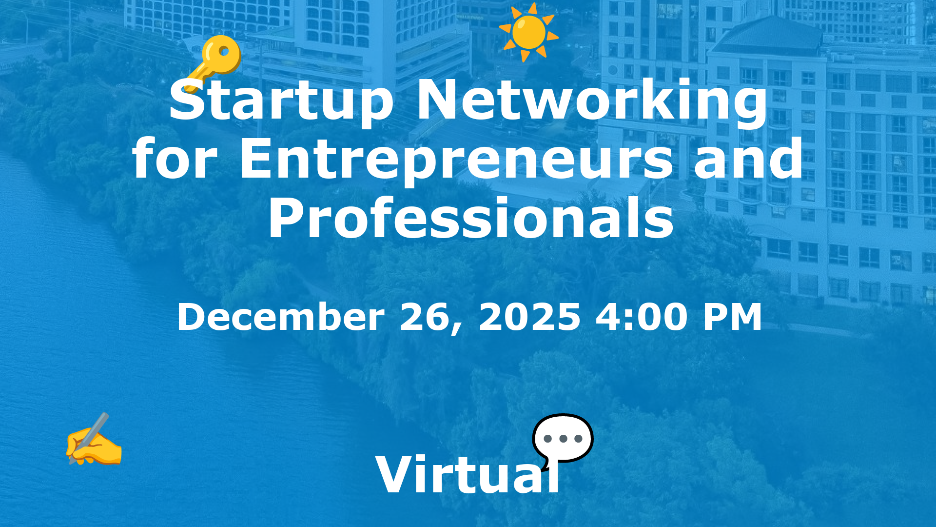 Startup Networking for Entrepreneurs and Professionals event image